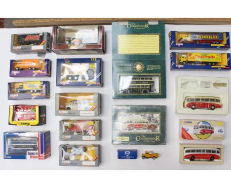 Corgi: A collection of assorted boxed and carded Corgi vehicles, to include: The Connoisseur Collection, Corgi Classics and o