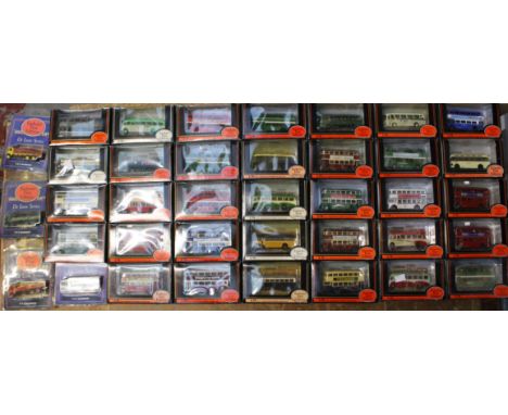 Exclusive First Editions: A collection of thirty-eight (38) boxed EFE (Exclusive First Edition) vehicles. All appear within o