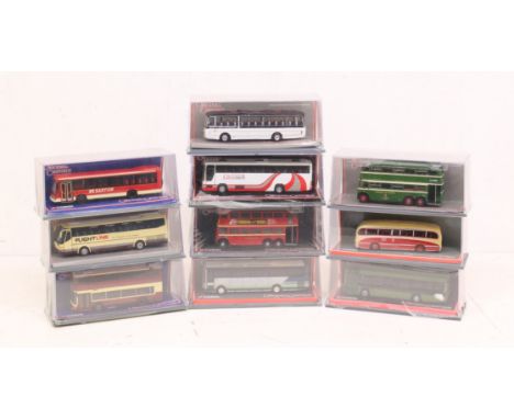 Corgi: A collection of ten (10) cased Corgi: The Original Omnibus Company vehicles. All appear within original case, vehicles