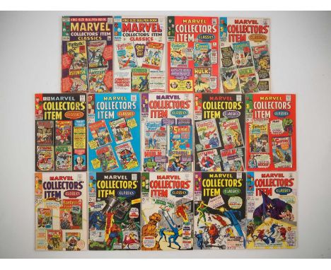 MARVEL COLLECTORS' ITEM CLASSICS #1 to 8, 10 to 15 (14 in Lot) - (1965/1968 - MARVEL) - Series that marked the first reprinti