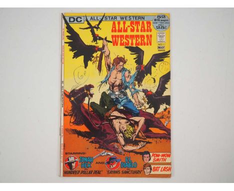 ALL STAR WESTERN #11 (1972 - DC) - The second full appearance and first cover appearance of Jonah Hex - Cover art by Nestor R