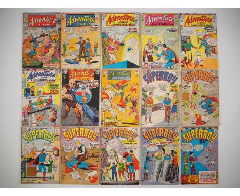 DC SILVER AGE LOT PART 1 (15 in Lot) - Includes ADVENTURE COMICS #291, 309, 323, 327, 351, 356, 358, 364 + SUPERBOY #98, 99, 