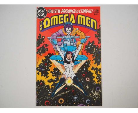 OMEGA MEN #3 - (1983 - DC) - First appearance of Lobo - Keith Giffen cover and interior art - a photographic condition report