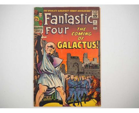 FANTASTIC FOUR #48 (1966 - MARVEL) - KEY ISSUE + First appearance of the Silver Surfer + Galactus (cameo in last panel + Firs