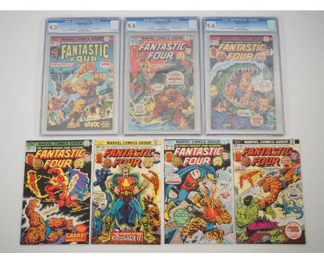 FANTASTIC FOUR #159-161, 163-166 (7 in Lot) - (1975/1976 - MARVEL) - High grade copies which includes the reintroduction of M