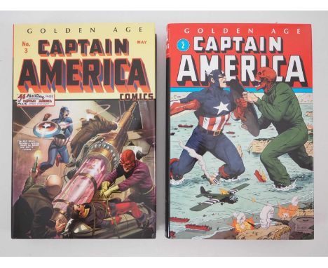 MARVEL OMNIBUS: GOLDEN AGE CAPTAIN AMERICA VOLUMES #1 & 2 (2 in Lot) - (2020/2021 - First Printing) - Hardback editions colle