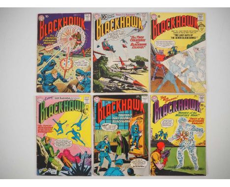 BLACKHAWK #149, 164, 185, 186, 187, 191 (6 in Lot) - (1960/1963 - DC) - Ten and twelve cent issues with cover art by Dick Dil