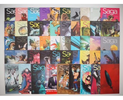 SAGA #6 to 54 (49 in Lot) - (2012/2018 - IMAGE) - Unbroken run of the next 49 issues which conclude the first half of the ser