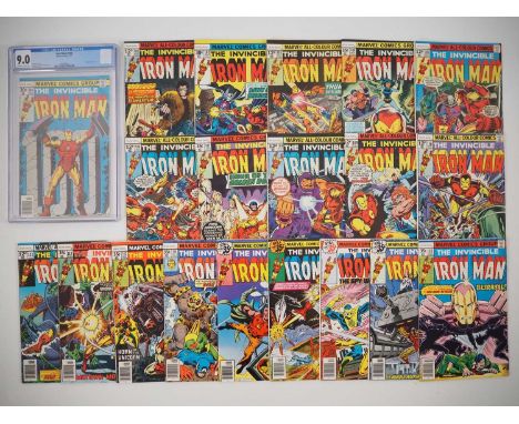 IRON MAN #100 to 119 (20 in Lot) - (1977/1979 - MARVEL - US & UK Price Variant) - Issue #100 has been GRADED 9.0 (VF/NM) by C