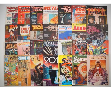 MARVEL SUPER SPECIAL #11-32, 34, 36-40 (28 in Lot) - (1979/1986 - MARVEL) - Higher grade copies which includes the adapation 