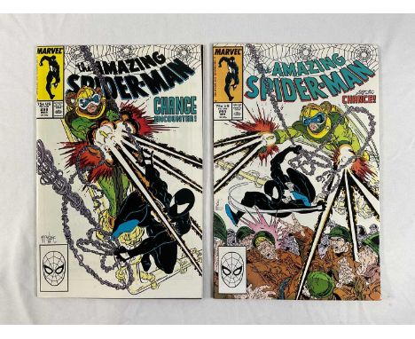 AMAZING SPIDER-MAN #298 &amp; 299 (2 in Lot) - (1988 - MARVEL) - Includes Todd McFarlane's first issue as cover and interior 