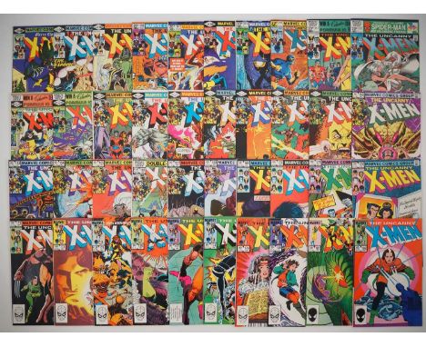 UNCANNY X-MEN #143 to 182 (40 in Lot) - (1981/1984 - MARVEL) -Higher grade unbroken run which includes the first appearances 