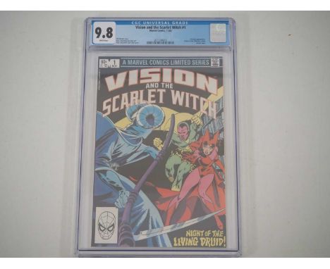 VISION AND THE SCARLET WITCH #1 (1982 - MARVEL) - GRADED 9.8(NM/MINT) by CGC - First issue of the first solo series featuring