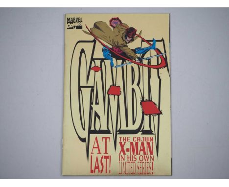 GAMBIT #1 GOLD EDITION (1993 - MARVEL) - First title series featuring Gambit - includes his origin + the first team appearanc