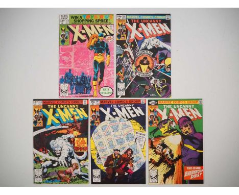 UNCANNY X-MEN #138 to 142 (5 in Lot) - (1980/1981 - MARVEL - US & UK Price Variant) - Includes the first appearance of Heathe