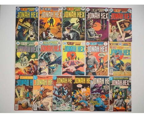 JONAH HEX LOT (16 in Lot) - Includes WEIRD WESTERN TALES #18, 19, 20, 21, 22, 25, 26, 28, 29 + JONAH HEX #1, 2, 6, 10, 30 - I