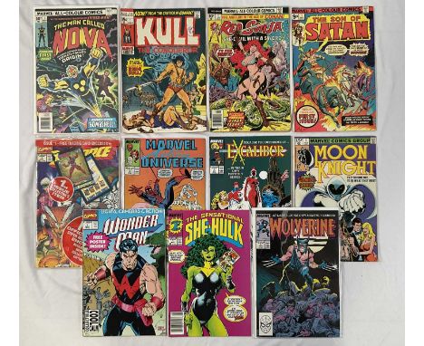 MARVEL FIRST ISSUE LOT (11 in Lot) - Includes WOLVERINE VOL.2 #1 + THE SENSATIONAL SHE-HULK #1 + WONDER MAN #1 + MOON KNIGHT 