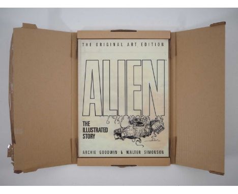 ALIEN: THE ILLUSTRATED STORY - THE ORIGINAL ART EDITION HARDCOVER (2012 - TITAN) - Large format hardcover by Archie Goodwin &