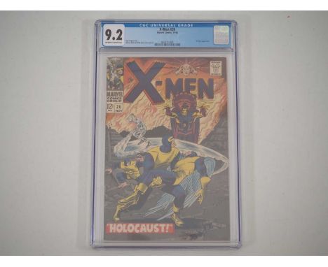 X-MEN #26 (1966 - MARVEL) - GRADED 9.2(NM-) by CGC - "Holocaust!" - The X-Men battle El Tigre - Werner Roth and Dick Ayers co