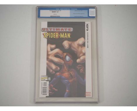 ULTIMATE SPIDER-MAN #9 (2001 - MARVEL) - GRADED 9.8(NM/MINT) by CGC - Cover and interior art by Mark Bagley  - CGC 9.8 (NM/MI