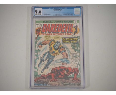 DAREDEVIL #113 (1974 - MARVEL) - GRADED 9.6 (NM+) by CGC - John Romita Sr. cover art with the first appearance of Death-Stalk