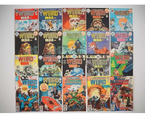 WEIRD WAR TALES #15, 16, 22, 28, 29, 30(x2), 31, 32, 33, 34, 39, 43, 46, 65, 89, 90, 105, 106, 114 (20 in Lot) - (1973/1982 -