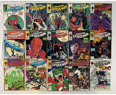 AMAZING SPIDER-MAN #301 to 315 (15 in Lot) - (1988/1989 - MARVEL) - Includes the second appearance and first partial cover ap
