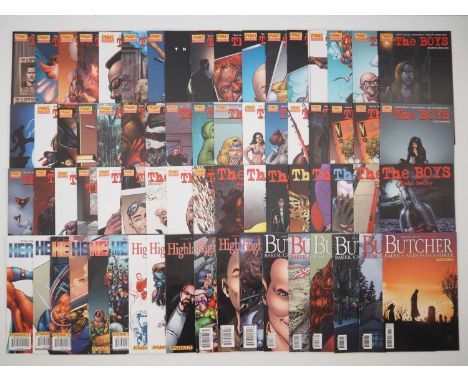 THE BOYS LOT (69 in Lot) - Includes THE BOYS #31 to 72 + THE BOYS: DEAR BECKY #1 to 8 + HEROGASM #1 to 6 + HIGHLAND LADDIE #1