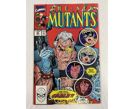 NEW MUTANTS #87 (1990 - MARVEL) - The first full appearance of Cable + the first full team appearance of the Mutant Liberatio
