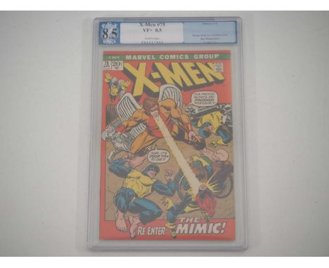 X-MEN #75 (1972 - MARVEL) - GRADED 8.5(VF+) by PGX - Reprint of the first story from X-Men #27 with new cover artwork by Gil 