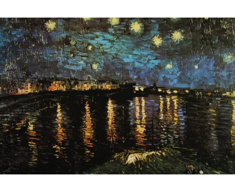 Vincent Van Gogh. Framed print. H.50cm W.58 cm 