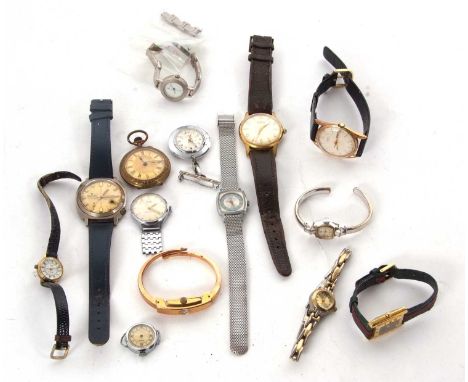 Mixed Lot: Various wristwatches makers to include Oris, Smith and Avia (all a/f)