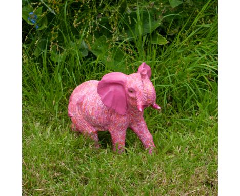 Ellie pink. Artist: Sheiagh Seales.Artist Info: Shelagh Seales retired from commuting life and loves being part of the Dream 