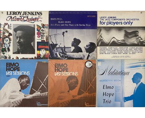 JAZZ - LP COLLECTION (AVANT/ FREE/ CONTEMPORARY). A super collection of around 48 jazz LPs. Artists/ titles include Leroy Jen