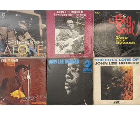 BLUES ICONS - LP PACK. A smashing collection of 20 blues LPs. Artists/ titles include John Lee Hooker inc The Big Soul (JOYS 