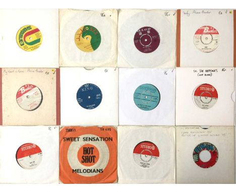 REGGAE - UK ISSUES - 7" COLLECTION. A super collection of approx 110 x 7". Artists/ Titles include Dr. Alimantado - Can't Con