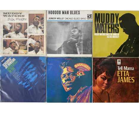BLUES/R&amp;B ICONS! LP COLLECTION (MANY RARITIES). Absolutely superb selection of 25 x  LPs featuring icons of Blues/R&amp;B
