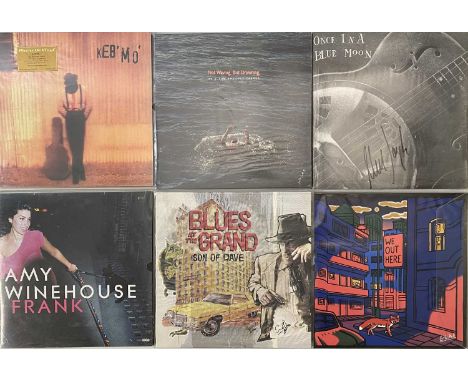 BLUES/ JAZZ/ SOUL - CONTEMPORARY/ MODERN LP PRESSINGS. A super collection of 37 blues, jazz &amp; soul LPs, including a smatt