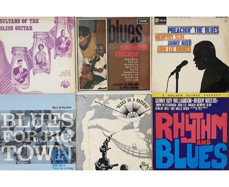 BLUES/ R&amp;B - LP COLLECTION (INC COMPS). Another fine collection of around 47 blues LPs. Artists/ titles include Memphis S