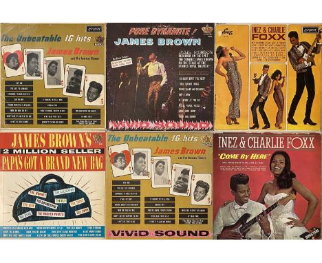 CLASSIC SOUL/R&amp;B/FUNK - COLLECTORS' LP BUNDLE. Super sweet grooves with 16 x collectable LPs included. Titles are Inez &a