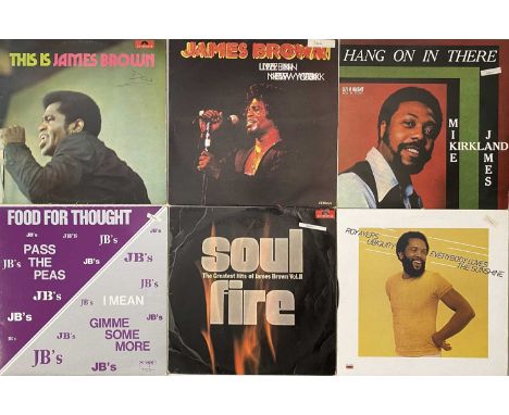 SOUL / FUNK - LP / 12" COLLECTION. A collection of approx 72 x LPs/ 12". Artists/ Titles include Mike James Kirkland - Hang O