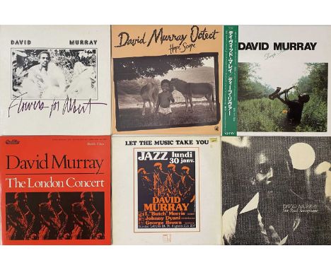 DAVID MURRAY - LP COLLECTION. A quality collection of 20 LPs by American jazz saxophonist David Murray. Titles include Deep R