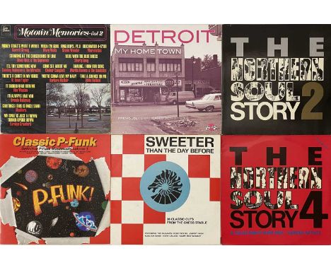 SOUL COMPS - LP COLLECTION. A collection of approx 55 x LPs to include 1 box set. Titles include Atlantic Rhythm And Blues 19