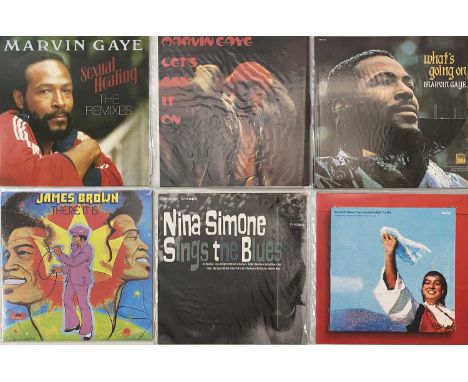 SOUL/ FUNK/ WORLD - LP COLLECTION. A smashing collection of 29 LPs, including many reissues. Artists/ titles include Marvin G
