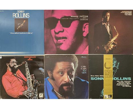 SONNY ROLLINS - LP COLLECTION. A magical collection of 20 LPs by jazz saxophonist Sonny Rollins. Titles include And The Conte