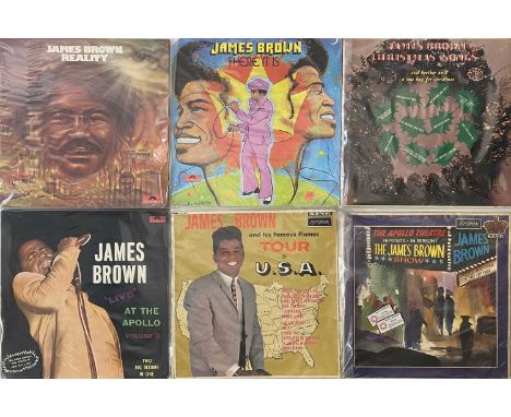 JAMES BROWN &amp; RELATED - LP COLLECTION. Opening the Trunk Of Funk with 35 LPs from James Brown and associated artists. To 