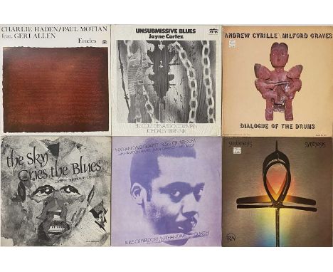 JAZZ LP COLLECTION (AVANT/ FREE/ CONTEMPORARY). Another super selection of 20 jazz LPs. Artists/ titles include Andrew Cyrill