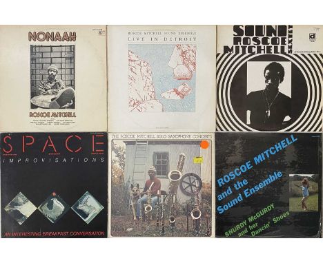 ROSCOE MITCHELL/ LESTER BOWIE - LP COLLECTION (ART ENSEMBLE OF CHICAGO MEMBERS). A super collection of 17 LPs by two members 