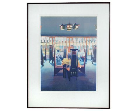 § Glynn Boyd Harte (British, 1948-2003) Willow Tea Rooms signed lower right "Glynn Boyd Harte" and numbered 98/150 lithograph