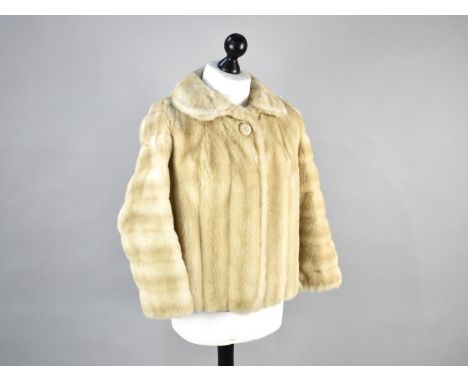 A Vintage Faux Fur Jacket and Stole 